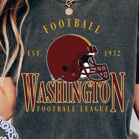 Washington Football Classic Feel Comfort Colors T-Shirt 166 - Picture 2 of 5